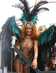 rihanna barbados carnival 20155